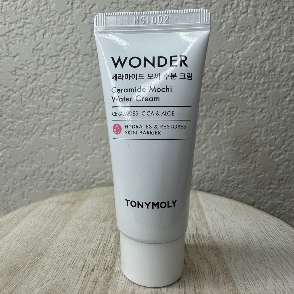 $4 🌙 Tonymoly Wonder‎ Ceramide Mochi Water Cream NEW Restores Barrier + C…